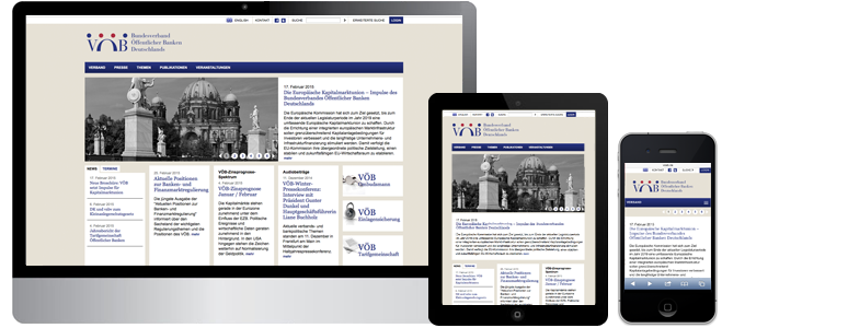 HTML Templates für das Webportal des VÖB